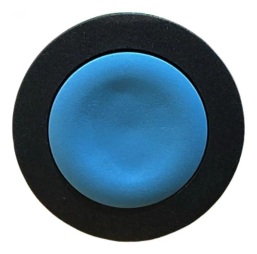 Kit Com 3: Cabeçote Para Botão Faceado Azul Zb5fa6 Schneider Azul -