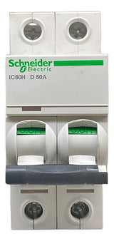 Disjuntor Acti9 Ic60h 2p Curva D 50a 440v A9f85250 Schneider 440v 50/60 Hz