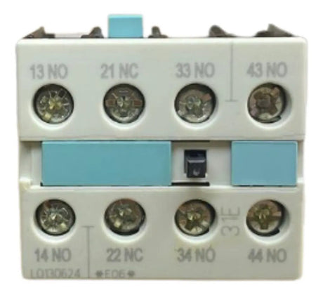 Bloco De Contato Auxiliar 3na+1nf 3rh1921-1ha31 Siemens -