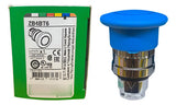 Cabeçote Para Botão Ø22mm C/ Retenção Azul Zb4bt6 Schneider  Azul -