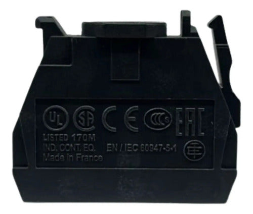 Kit Com 3 Peças: Bloco De Contato Luminoso Zbv6 Schneider 220v