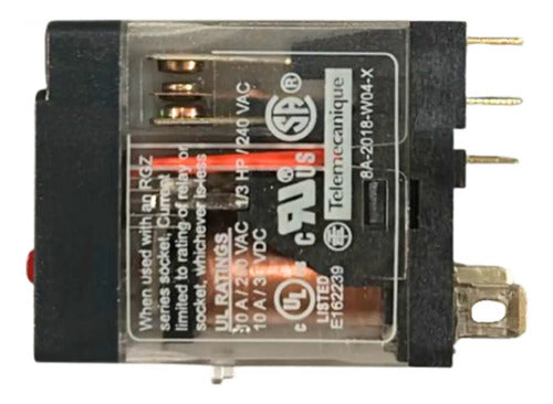 Kit Com 3: Rele Interf 1c/o 10a 220vca Rxg12m7 Schneider 220vca