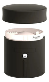 Base + Tampa P/ Colunas Xvb Xvbc21 Schneider Preto -