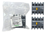 Kit Com 2 Peças: Contato Auxiliar 2na+nf Laen22 Schneider 2na 2nf