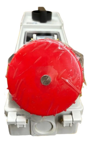 Tomada Ss4206b 3p+t 32a 380/415v 6h Vermelho Bq Ip67 Steck Vermelho