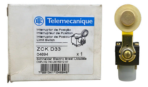 Cabeçote Para Chave Fim De Curso Zckd33 Telemecanique Preto Não Aplicado