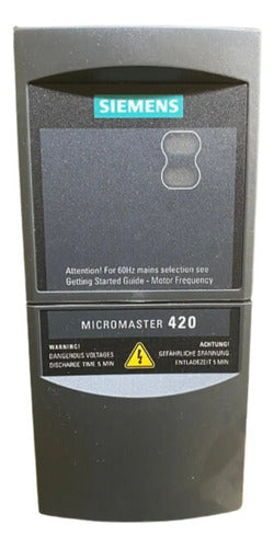 Micromaster 420 Siemens 6se6420-2ud13-7aa1
