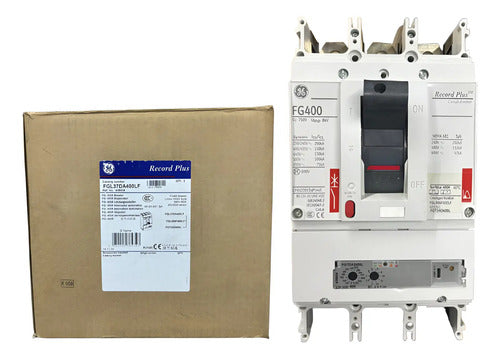 Disjuntor Tripolar 400a 150ka Fgl37da400lf Lf GE