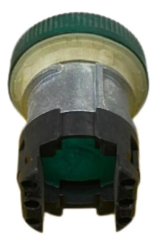 Kit Com 2 Peças: Frontal 22mm Verde 3sb3501-6ba40 Siemens