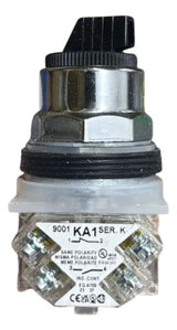 Comutador 30mm 2 Posições Fixas Na+nf 9001ks11bh13 Schneider Prata 220v