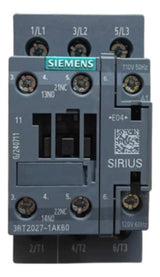Contator 32a 120v 3rt2027-1ak60 Siemens 120v