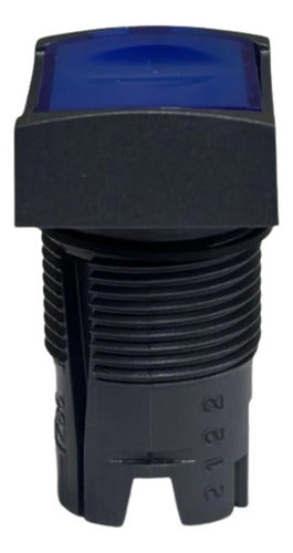 Kit C/ 2 Peças: Cabeçote Para Botão 16mm Zb6dw6 Az Schneider Azul 0