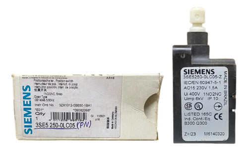 Chave Fim De Curso 1na+2nf 3se5250-0lc05 Siemens
