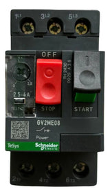 Disjuntor Motor Termomagnético 2,5-4a Gv2me08 Schneider (nv) 690v 50-60hz