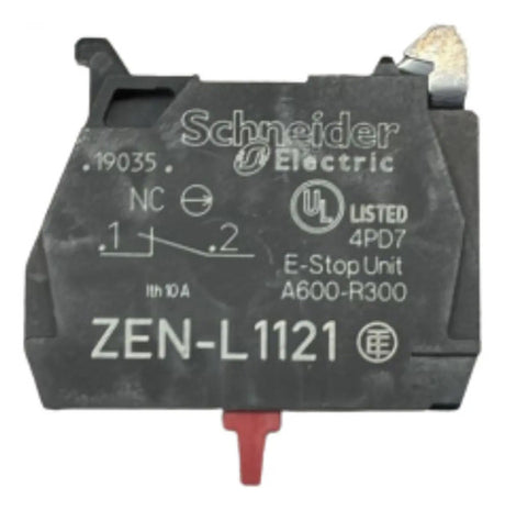 Kit Com 5 Peças: Bloco De Contato Zenl1121 Schneider