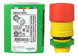 Cabeçote Para Botão 22mm Soco Vermelho Zb5at844 Schneider Amarelo E Vermelho -