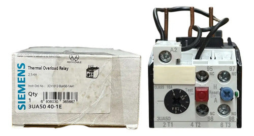Relé De Sobrecarga 3ua5040-1e 2,5-4a Siemens