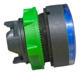 Cabeçote Para Botão Luminoso 22mm Azul Zb5aw363 Schneider Azul