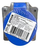 Tomada Embut Neg 3p+t 32a 200/250v 9h Azul Ip44 Sn4249 Steck Azul
