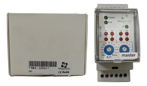 Sequenciador Pulsos De Limpeza 8 Canais Mti-sp01 Meganotti