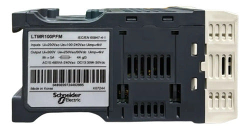 Rele Inteligente 5-100a 100/240vca Ltmr100pfm Telemecanique 100/240 Vca