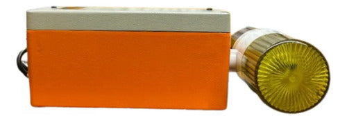 Alarme Audiovisual 100/201.bv 110/220vca 80db Ip54 Eaton Vermelho/amarelo
