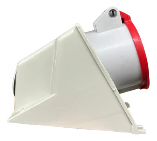 Tomada N4206 32a 3p+t 380/440v 6h Vermelho Steck Vermelho