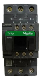 Contator 3p 66a Ac-3 24vca 50/60hz Lc1d80ab7 Schneider 24v