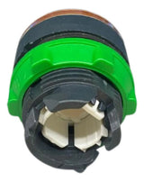 Kit Com 2: Cabeçote Para Botão Laranja Zb5ah053 Schneider Laranja -