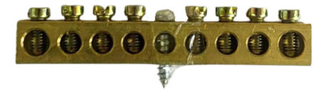 Kit C/ 8: Barramento Neutro E Terra De 8 Furos Elqd-nt Eaton