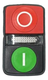 Cabecote Para Botão Duplo 22mm Vd/vm Zb5aw7l3741 Schneider Verde/vermelho