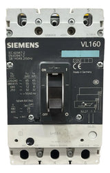 Disjuntor Tripolar 63a 3vl2706-1dk33-0aa0 Siemens
