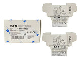 Kit C/ 2: Bloco De Contato Lateral  Nhi11-pkz0 1na/1nf Eaton Branco Não Se Aplica