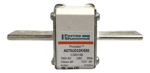 Fusivel Ultra Rapido 550a A070ud32ki550 C300198 0v