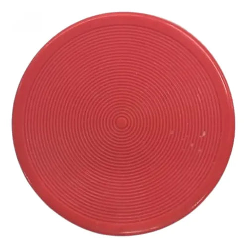 Botão Metálico 30mm 9001kr25rh8 2nf Vermelho Schneider Vermelho 2nf