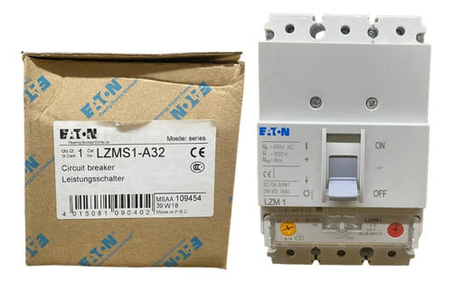 Disjuntor Tripolar Lzms1-a32 32a Eaton
