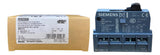 Bloco Contato Auxiliar Frontal 1na+1nf Siemens 3rv2901-1e