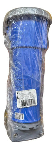 Acoplamento S4859w 200a 3p+t 200/250v Azul 9h Ip67 Steck Azul