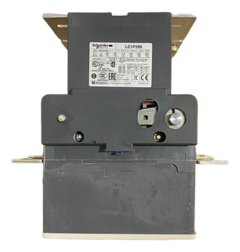 Contator Tripolar 265a 115vca 50/60hz Lc1f265fe7 Schneider 115 Vca