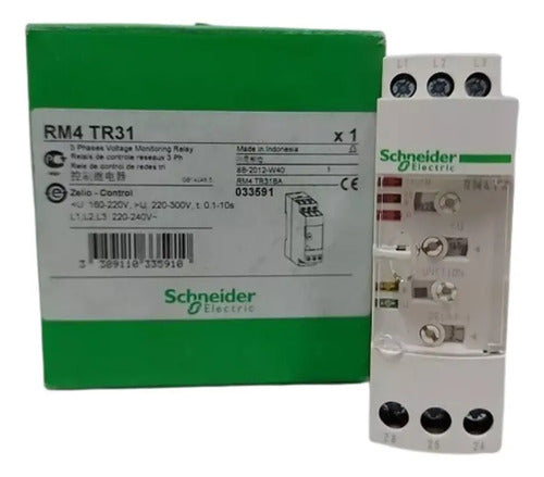 Rele Tensao 0,1-10s Trif 220/240v Rm4tr31