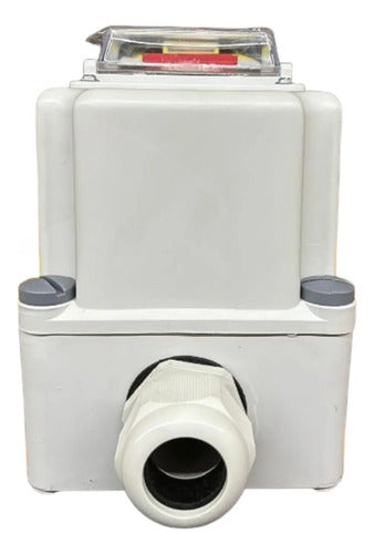 Tomada Sobrepor S4506dj 63a 3p+t+pil 6h 380/440v Ip67 Steck Vermelho