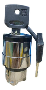 Cabecote Para Chave Seletora 22mm 2 Pos Zb4bg412 Schneider Metal Cromado
