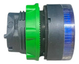 Cabeçote Para Botão Luminoso Modular Ø22mm Zb5aw36 Schneider Azul -