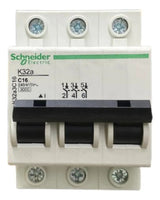 Disjuntor Termomagnetico Curva C 3p 16a K32a3c16 Schneider