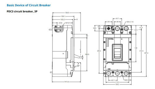 Disjuntor Tripolar 400a Pdc33g0400taas (lzmc3a400) Eaton