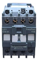 Contator 3p Easypact Tvs 18a 1nf 220vca Lc1e1801m7 Schneider 220v