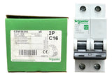 Disjuntor Easy9 2p 16a 6ka 400v Curva C Ez9f56216 Schneider