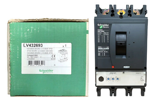 Disjuntor Nsx400n Micrologic 2.3 400a 3p Lv432693 Schneider