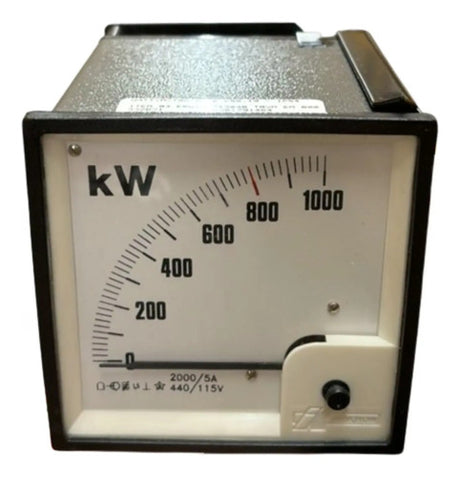 Wattimetro Ew96 Esq.19 2000/5a 440/115v Trmv 800kw Kron