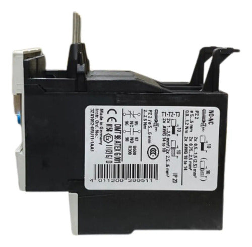 Relé Térmico De Sobrecarga 1,8 - 2,5 A 3ru1126-1cb0 Siemens Não Informado